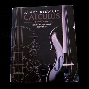James Stewart Calculus Calculation of a Single Variable Eighth Edition Textbook